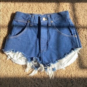 Vintage wrangler shorts